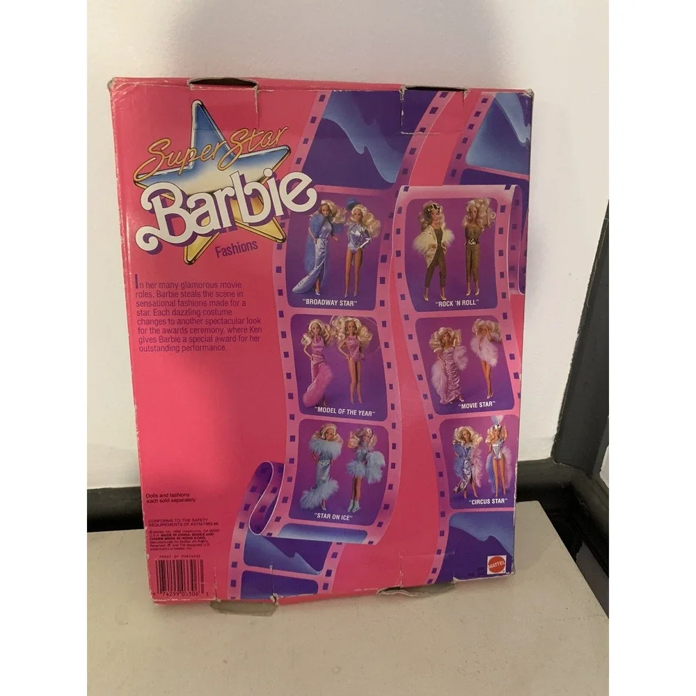 1988 Barbie SuperStar Fashion Circus Star #3308 Super Star Vintage NEW Hong Kong